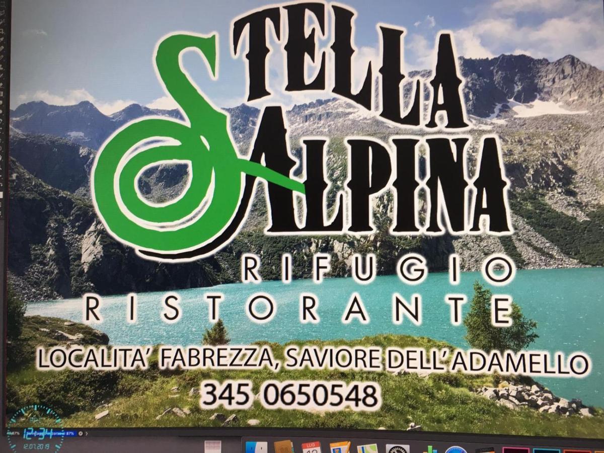 מלון Saviore dell'Adamello Rifugio Stella Alpina מראה חיצוני תמונה